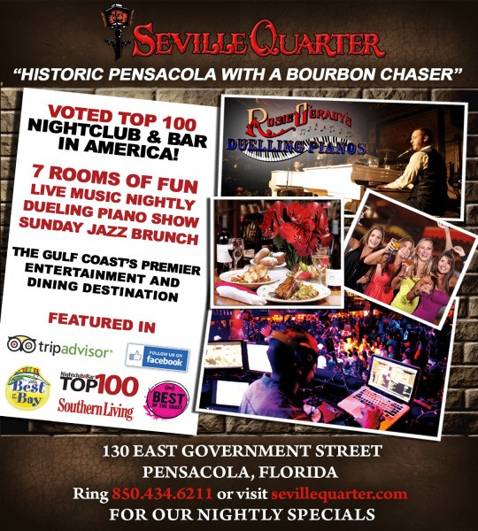 Seville Quarter Visit Pensacola