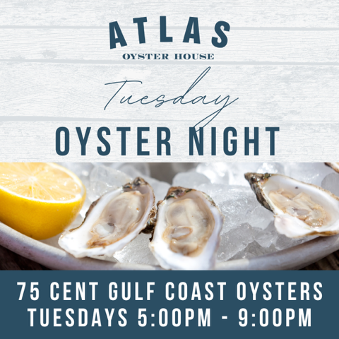 Oyster Night at Atlas Oyster House | Visit Pensacola